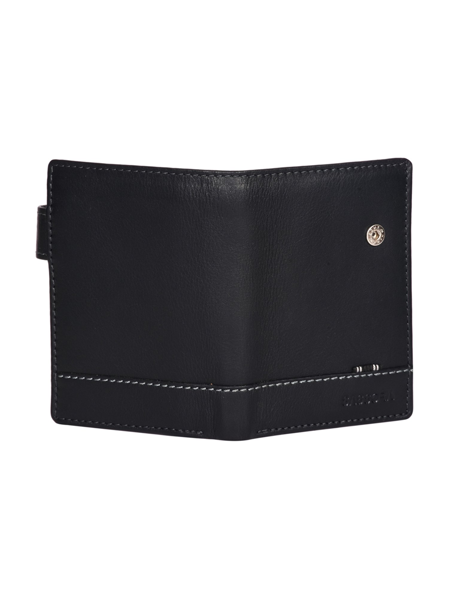SASSORA Pablo Black Small Leather Notecase