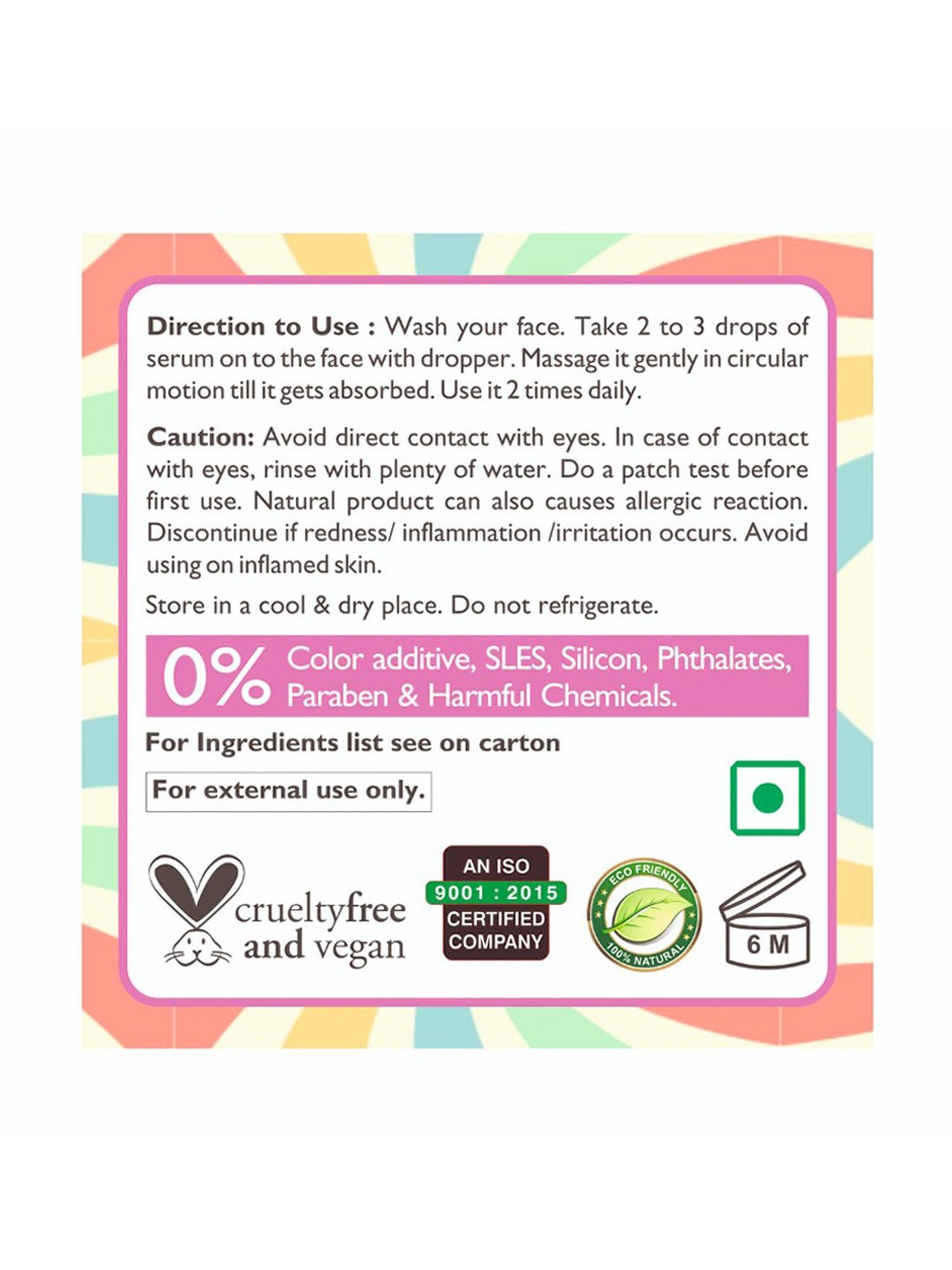 Passion Indulge Pink Mania Purifying & Oil Control Self Love Face Serum - 10 ml