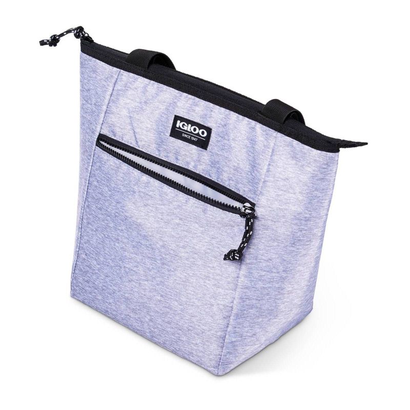 Igloo Active 12 Can Lunch Tote - Heather Gray/Black