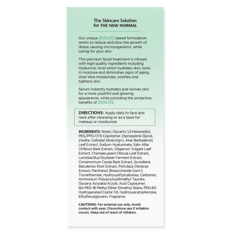 Fortify+ Natural Bacteria-Fighting Skincare Moisturizing and Reviving Facial Serum - 1.7 fl oz