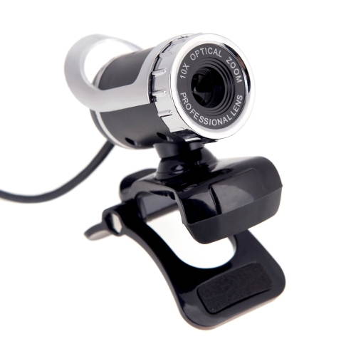 USB 2.0 50 Megapixel HD Camera Web Cam 360 Degree with MIC Clip-on for Desktop Skype Computer PC Laptop