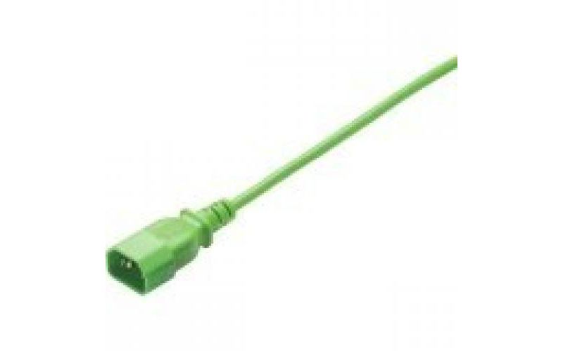 Unirise Standard Power Cord - 250 V AC / 10 A - Green