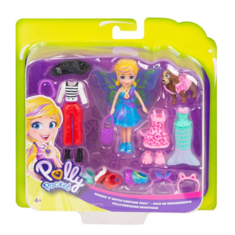 Polly Pocket Polly & Puppy Matching Doll Playset