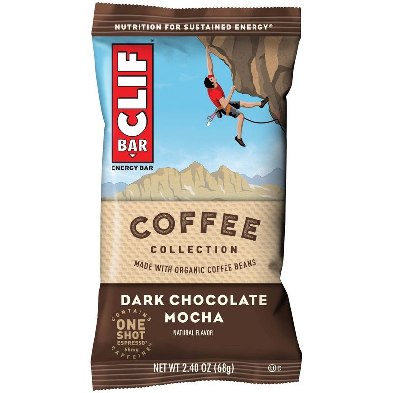 CLIF Bar Coffee Collection Dark Chocolate Mocha - 6ct