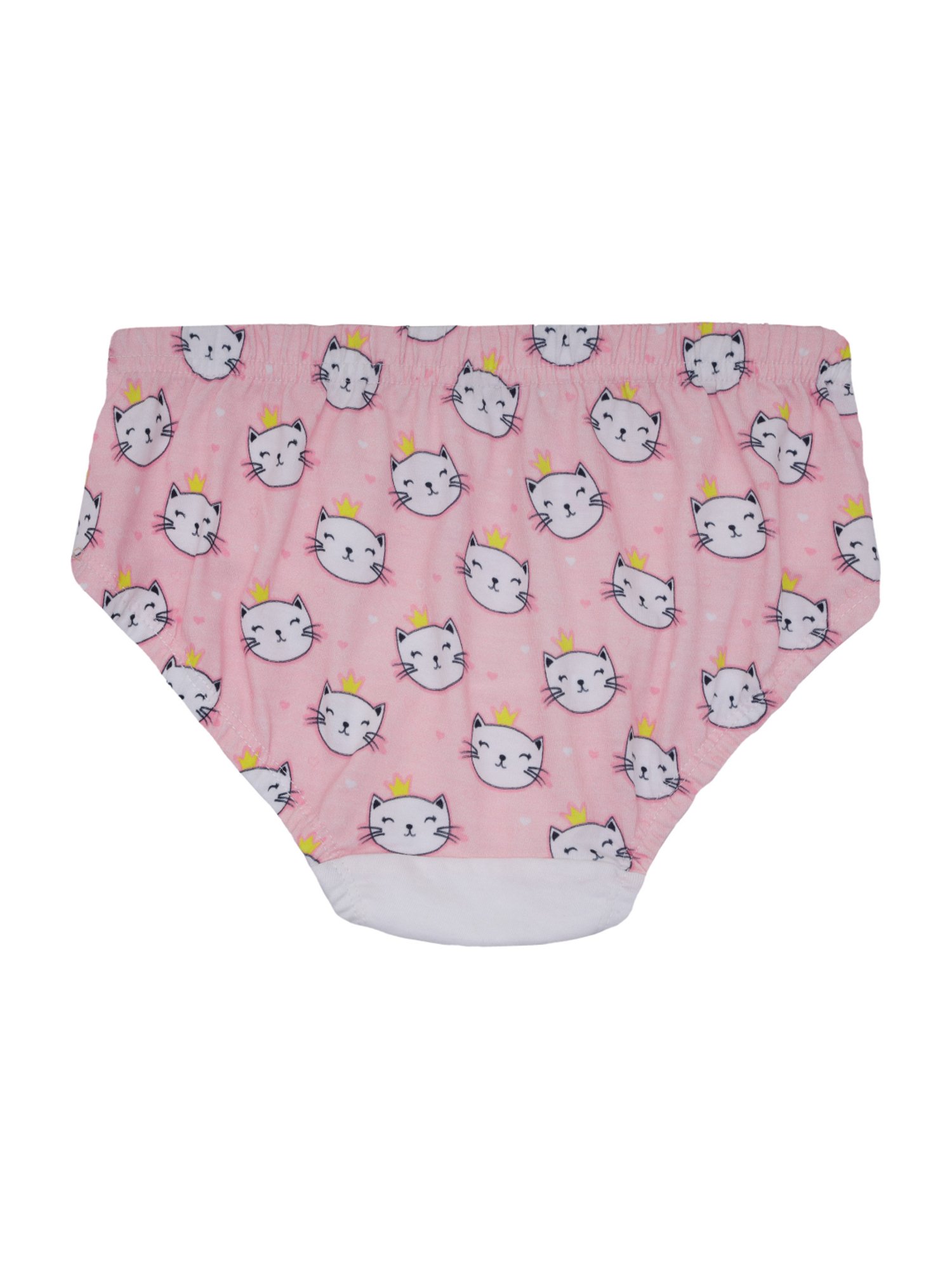 D'chica Kids Multicolor Cotton Printed Panties - Pack of 3