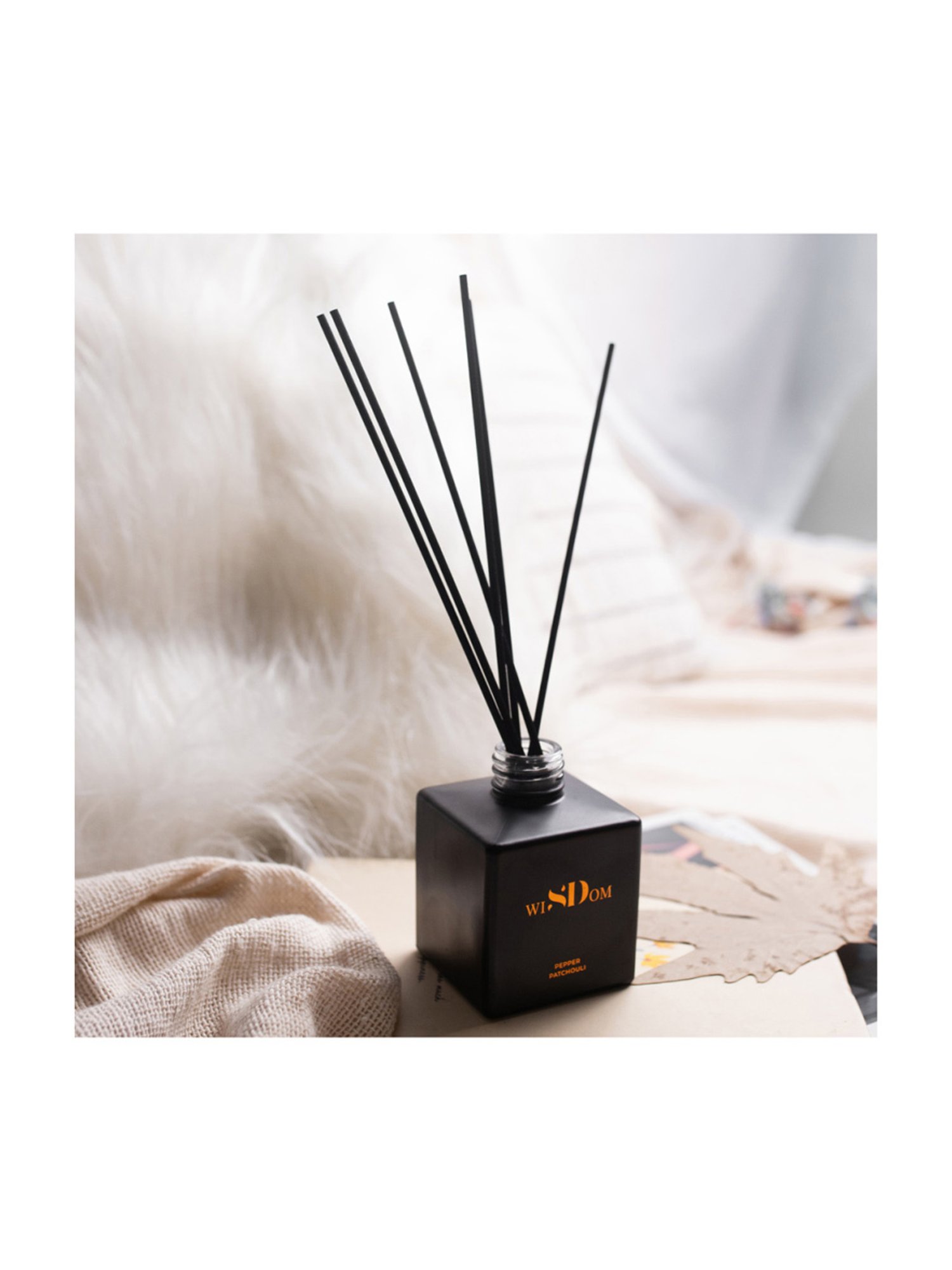 wiSDom by Sheetal Desai Pepper & Patchouli Luxury Scented Reed Diffuser