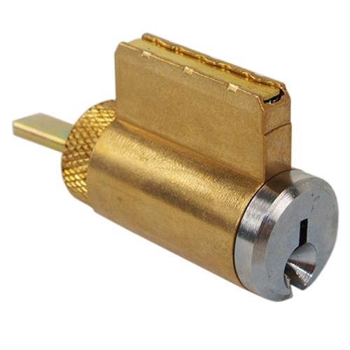 Maxtech 80223 Satin Chrome US26D Key In Knob Or Deadbolt Cylinder Schlage And Arrow Type Plug For Knob And Lever Replacement With Sclage SC1 Keyway