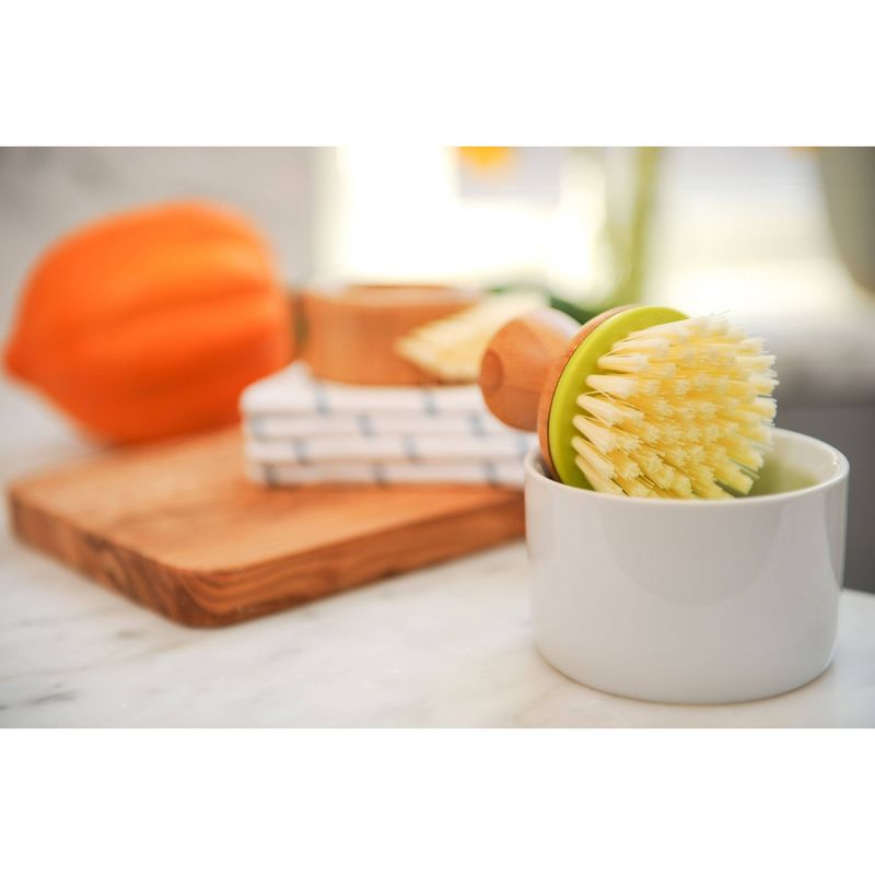 Full Circle Bubble Up Soap Dispenser and Dish Brush Set