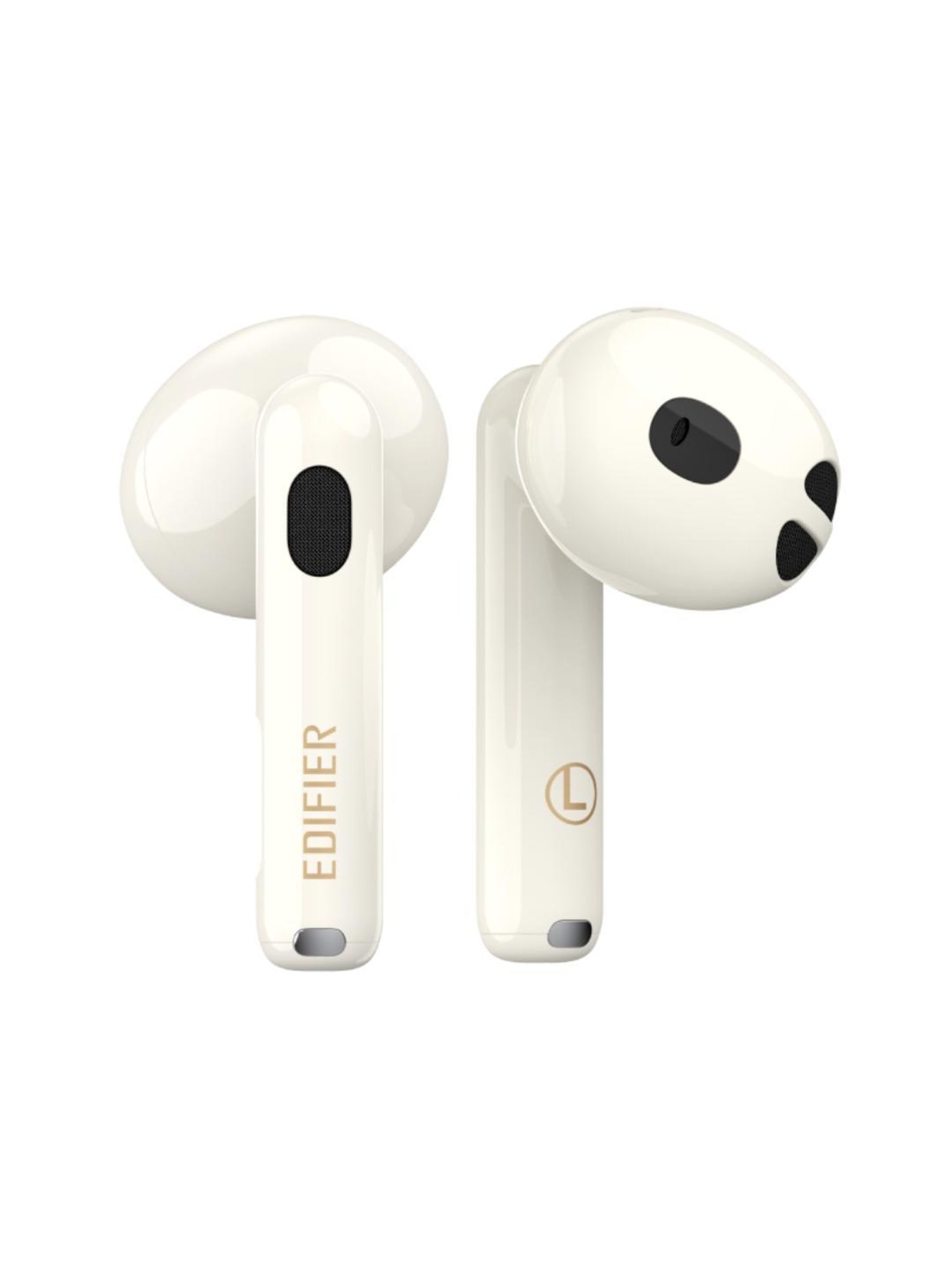 Edifier W320TN In Ear Earbuds with Adaptive Active Noise Cancelling (White, True Wireless)