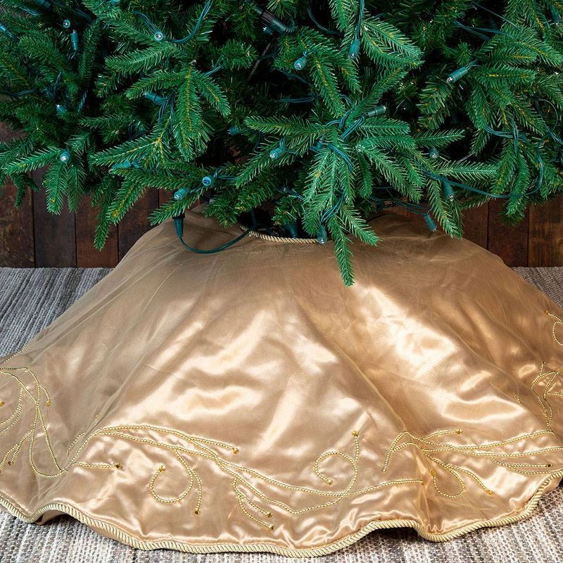 TreeKeeper Large Girth Upright Tree Storage Bag with Rolling Tree Stand