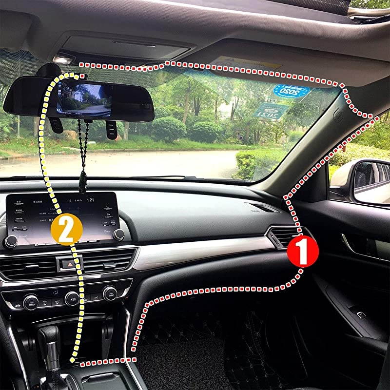 Power Cable for Dash Cam 115 Ft USB 20 to Mini USB Car Vehicle Power Charger Adapter Cord for Garmin Nuvi GPSRearview Mirror CamBackup Camera