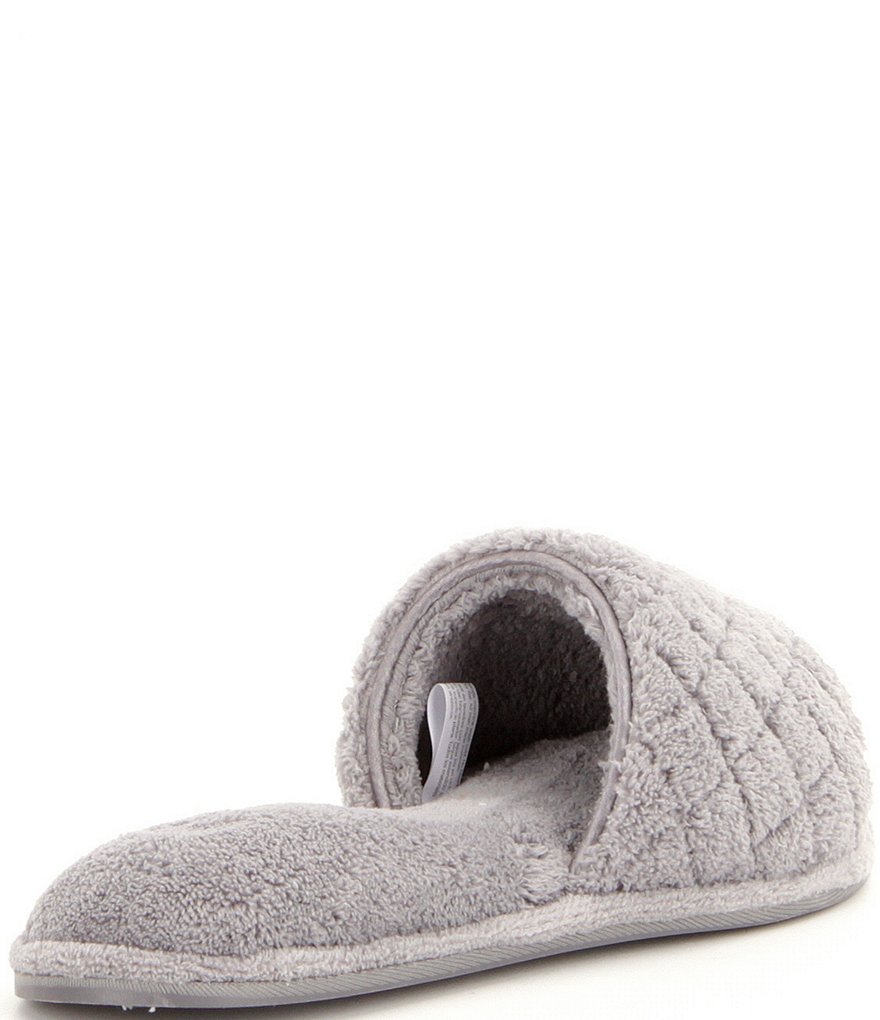 Cabernet Quilted Microfiber Terry Slippers