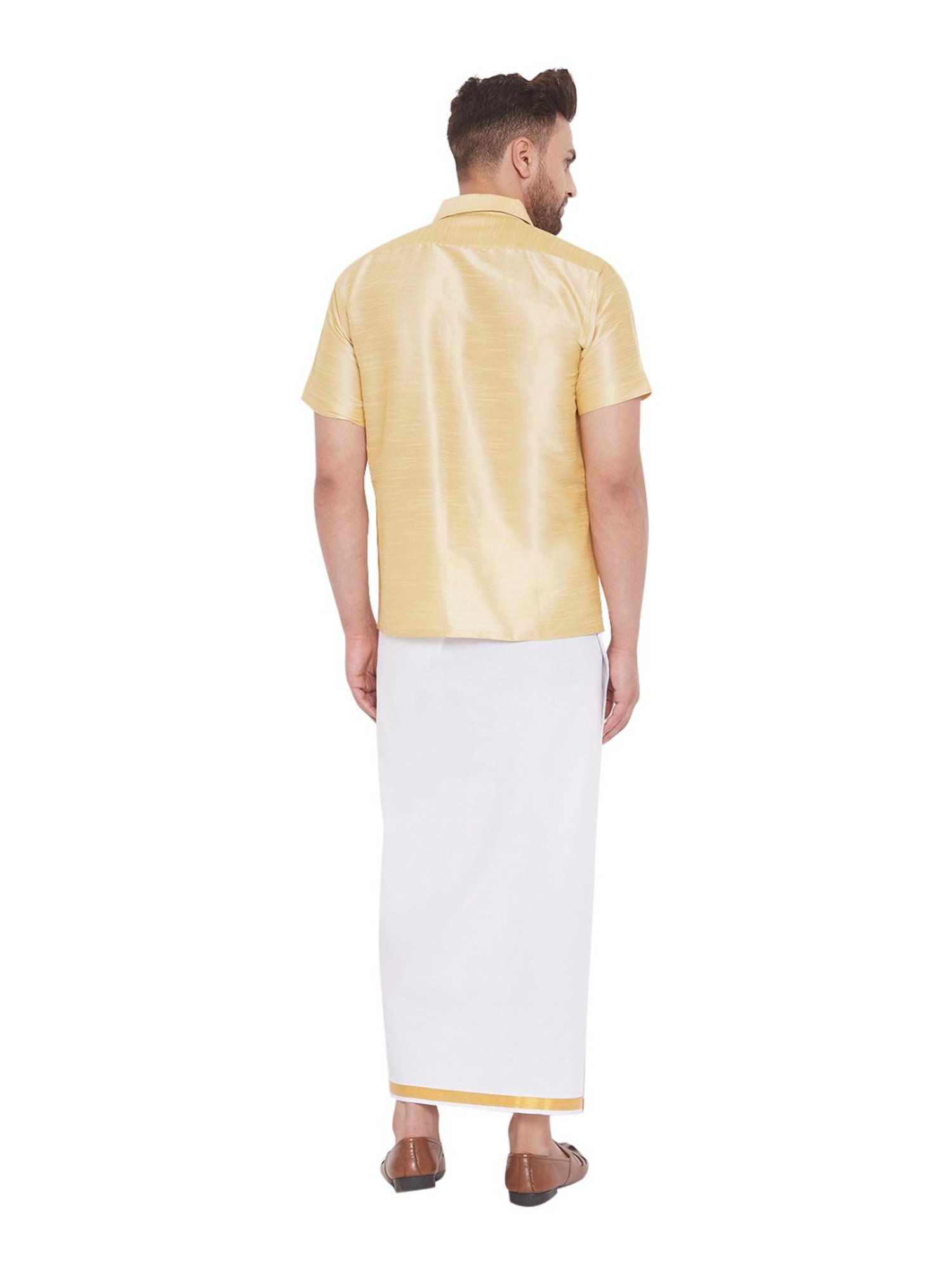 Vastramay White Cotton Straight Fit Embroidery Ethnic Suits