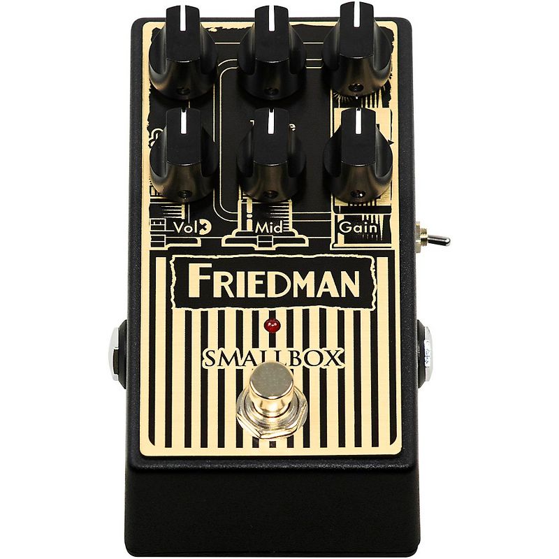 Friedman Smallbox Overdrive Effects Pedal Black