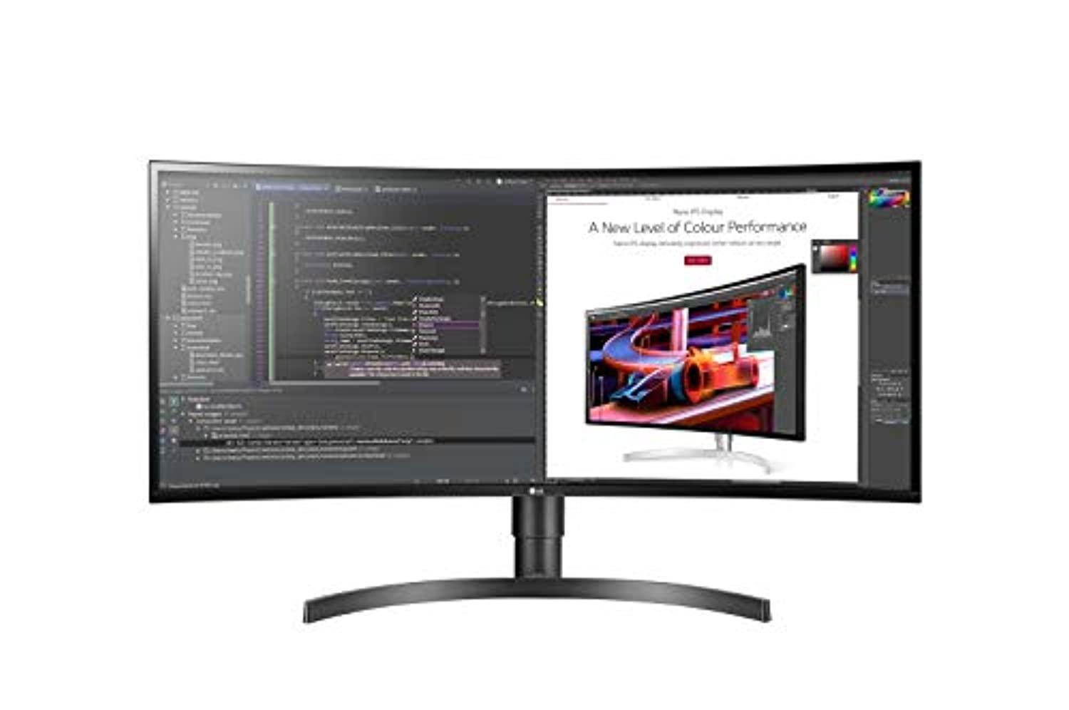 LG 34BL85C-B 34" QHD 3440x1440 Curved Ultra-Wide IPS Monitor