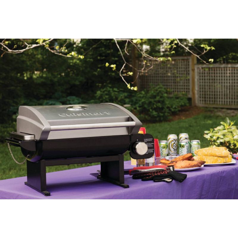 Cuisinart All Foods Portable Gas Grill Model CGG-200 - Silver