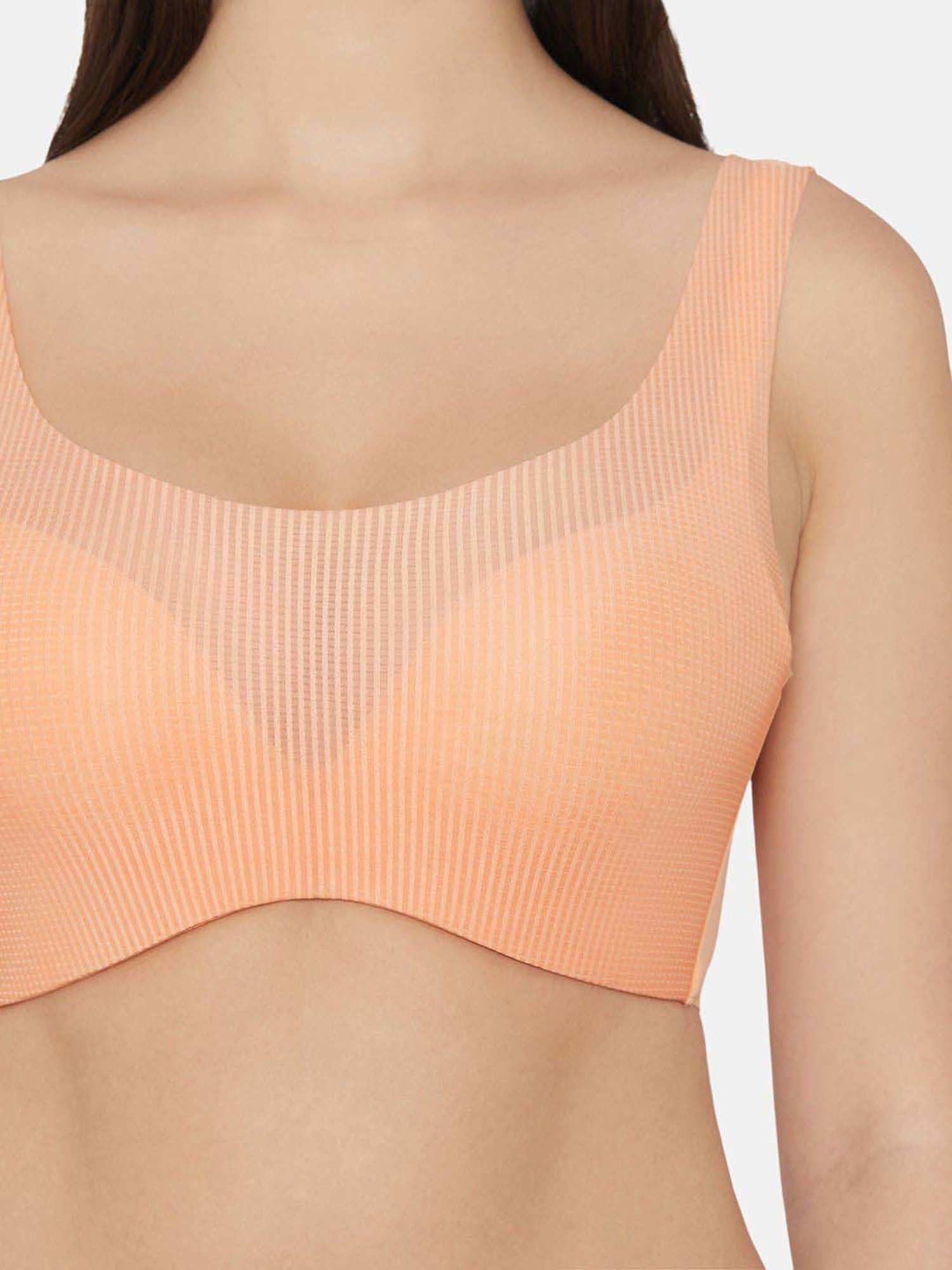 Wacoal Orange Self Pattern Everyday Bra