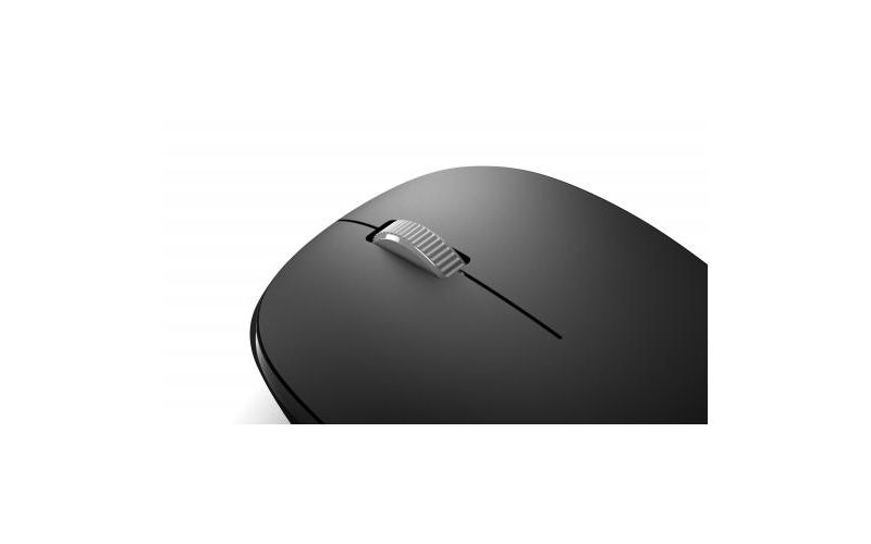 Adesso Tru-Form Media 1500 - Wireless Ergonomic Keyboard and Laser Mouse - USB Wireless RF Keyboard - 105 Key - English (US) - Black