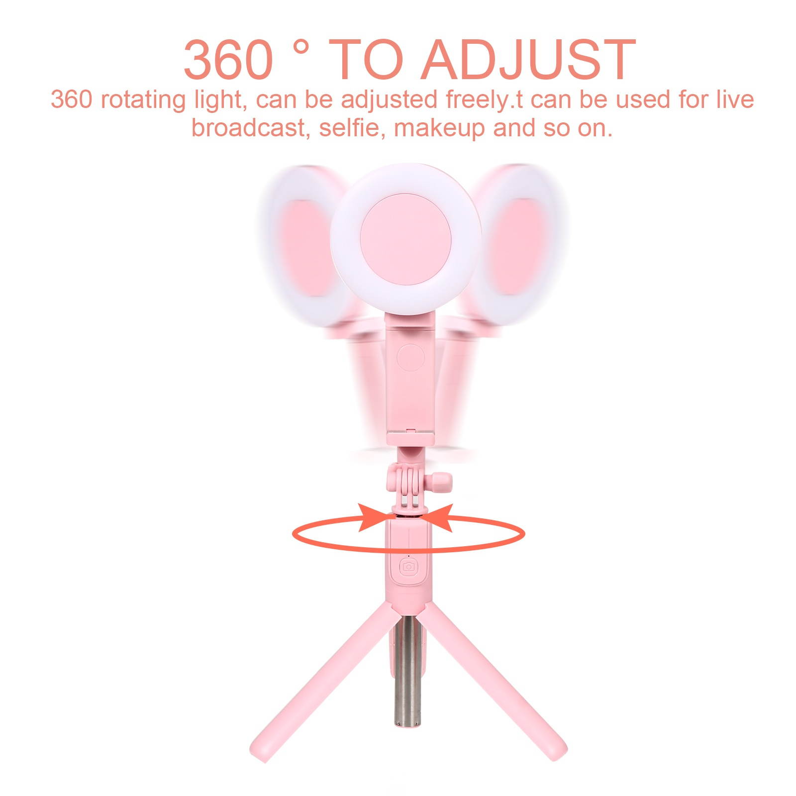 1pc Phone Holder Filling Light Bracket Live Fill Light Stand Phone Support Phone Stand Live Show Rack Phone Live Bracket for Home Office