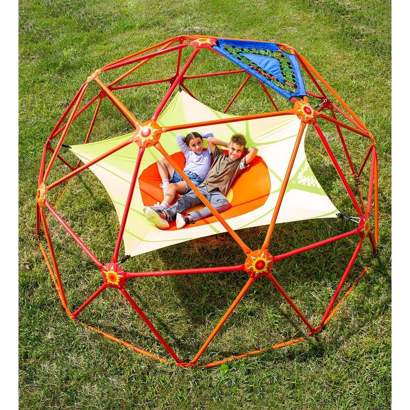 Funphix Climbing Gym Jungle Construction Buildable Indoor Outdoor Kids STEM Learning Toy Set Play Structure for Ages 2 through 12 Years, Multicolor