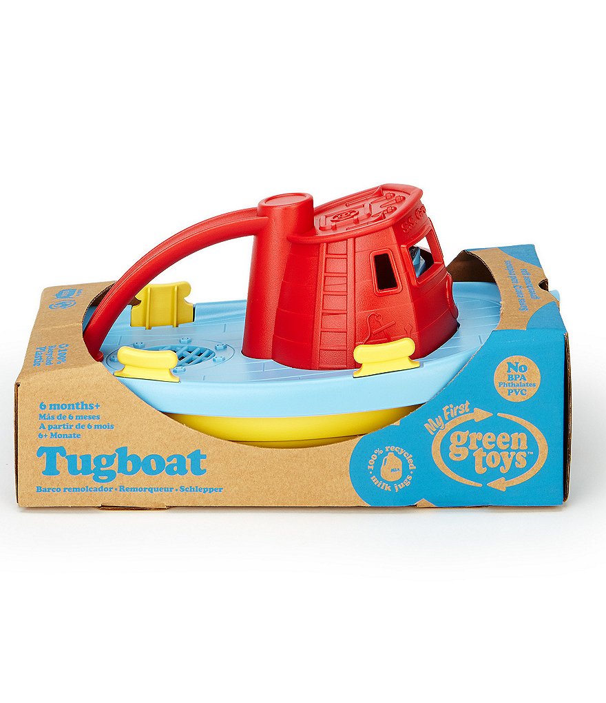 Green Toys Ferry Boat with Mini Cars Pool Toy