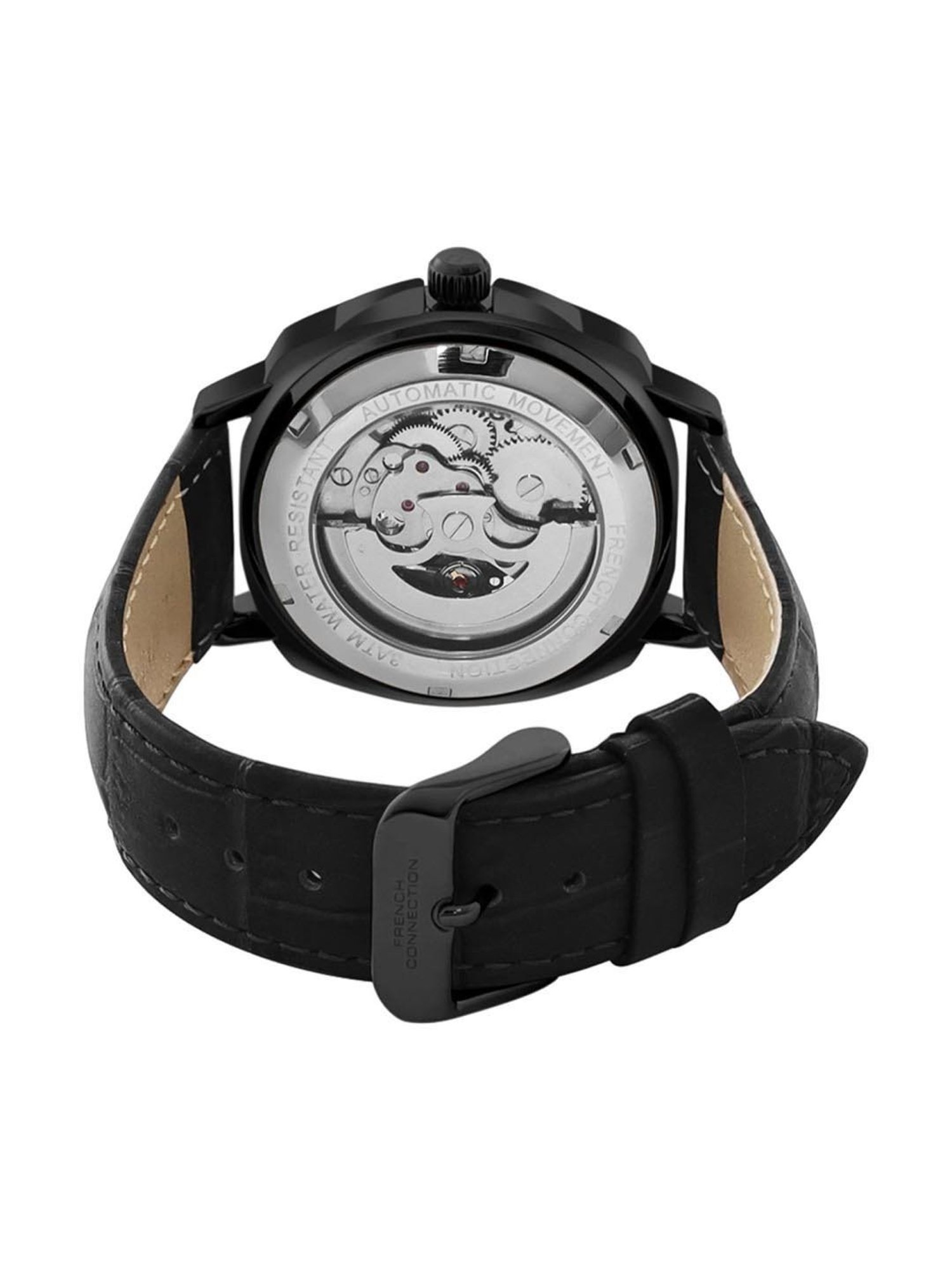 French Connection Automatic Skeleton Watch for Men