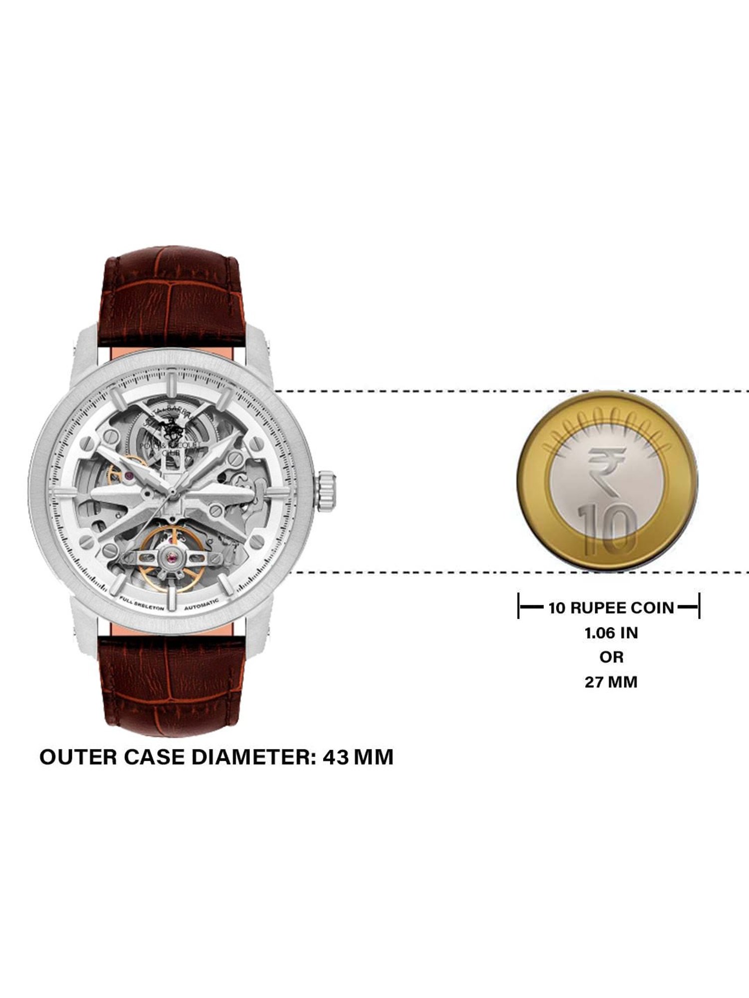 Santa Barbara Polo & Racquet Club SB.1.10564-1 Analog Watch for Men