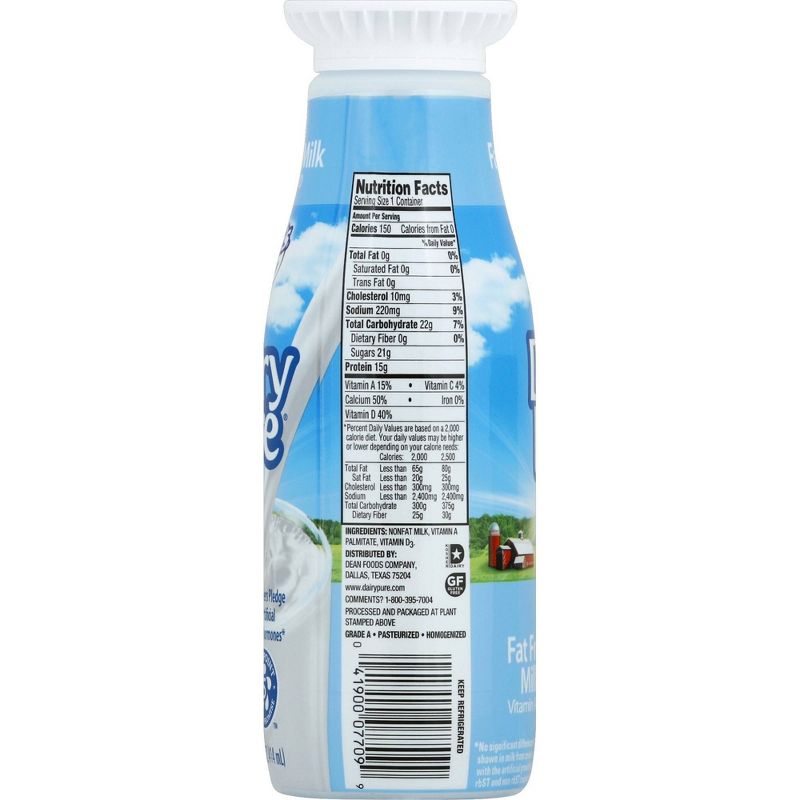 DairyPure Skim Milk - 12 fl oz