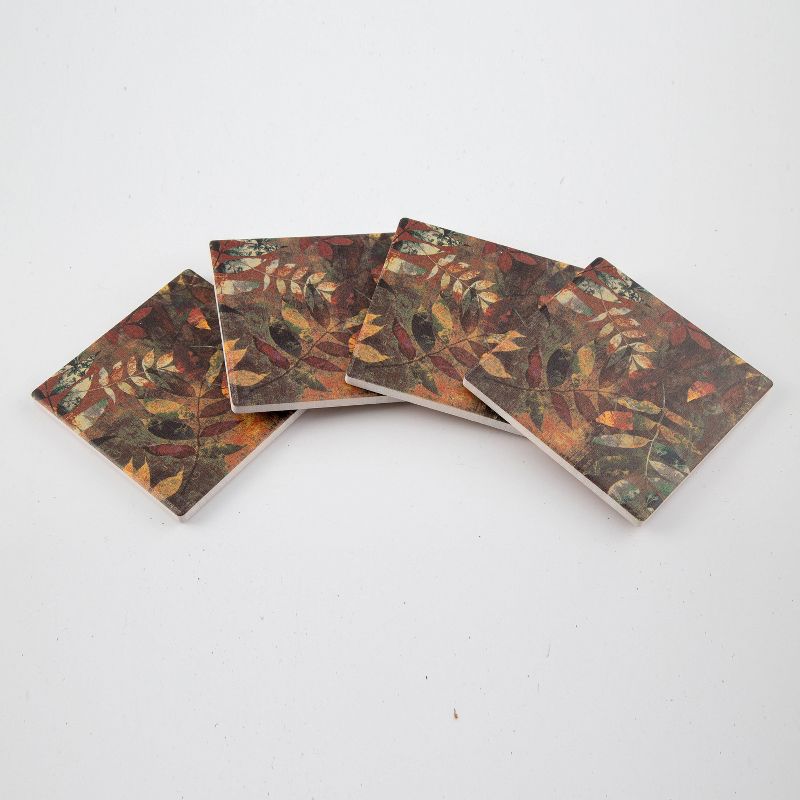 Thirstystone Autumn Soul 4 Piece Occasions Coaster Set