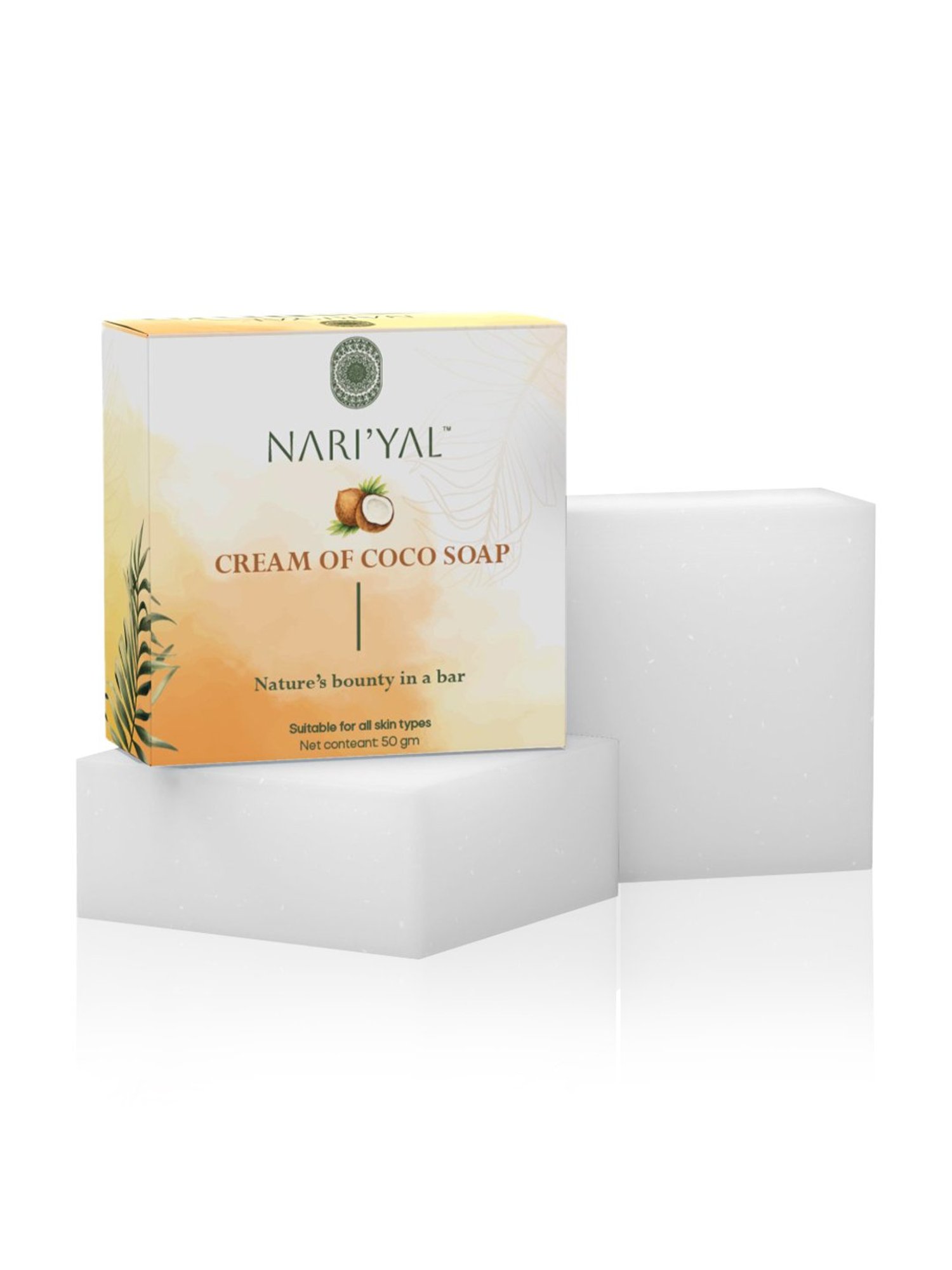 NARI'YAL Cream Of Coco Soap - 50 gm