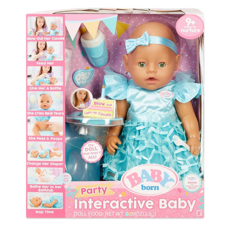 BABY born Interactive Baby - Green Eyes