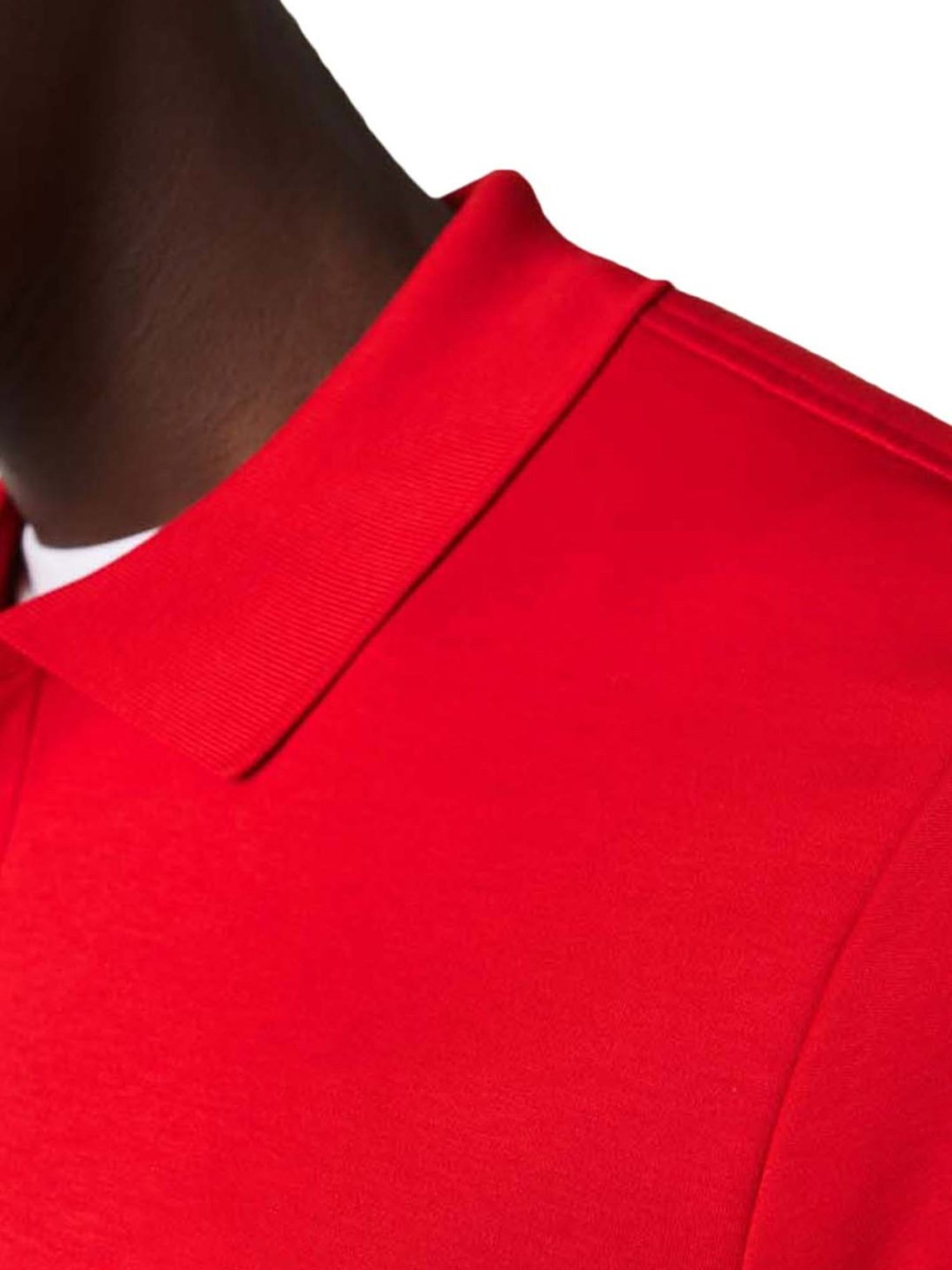 Lacoste Red Cotton Regular Fit Polo T-Shirts