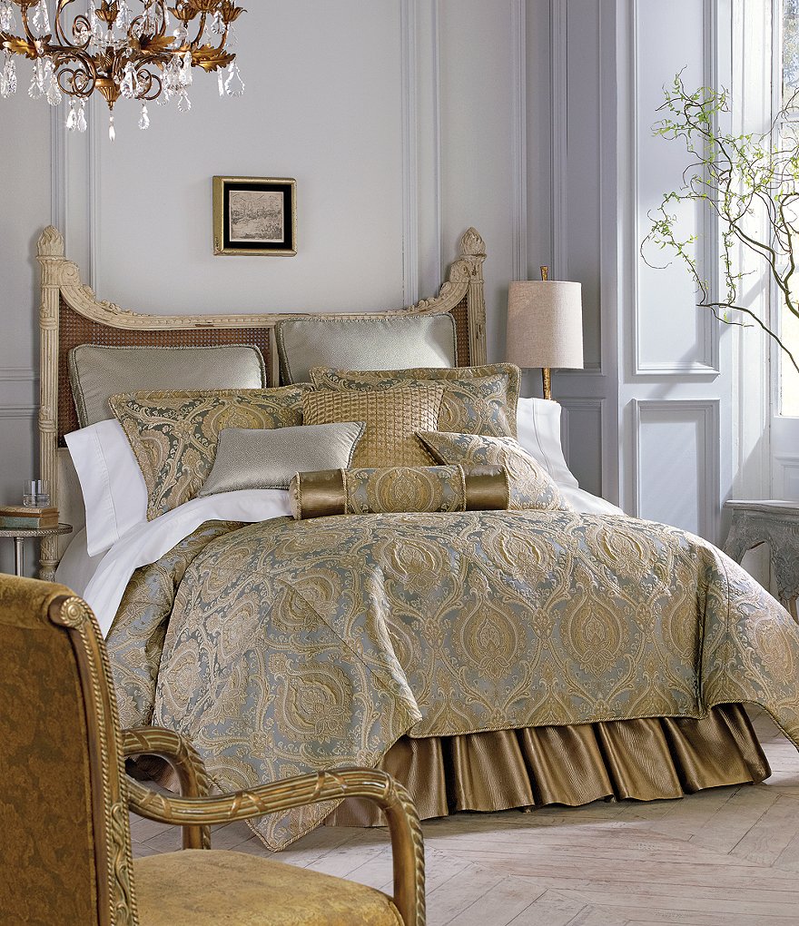 Rose Tree Norwich Damask Square Pillow