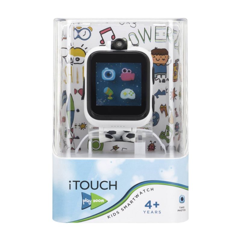 PlayZoom Interactive Educational Smartwatch for Kids 48mm - Soccer Ball Band