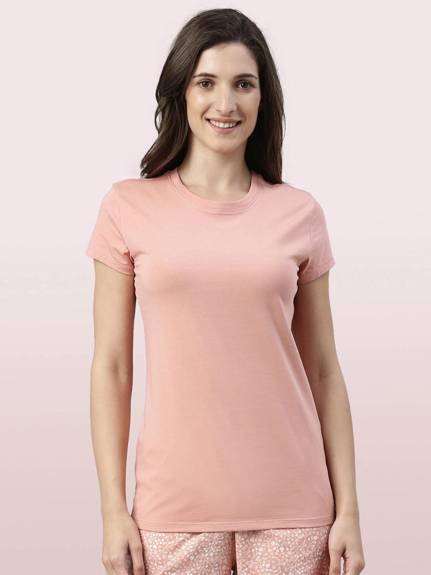 Enamor Light Peach T-Shirt