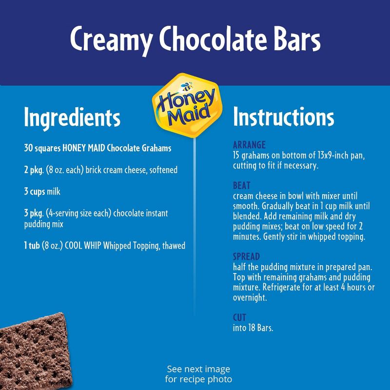 Honey Maid Chocolate Graham Crackers - 14.4oz