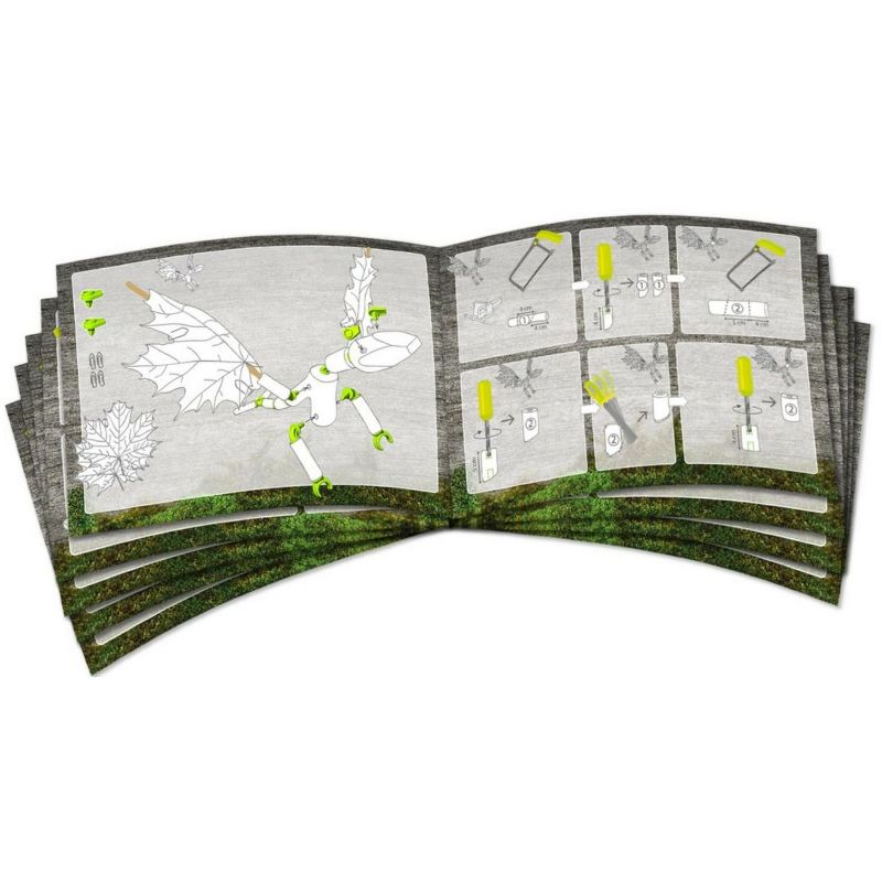 HABA Terra kids Connectors Backyard Craft Kit Starter - 86 Piece Set