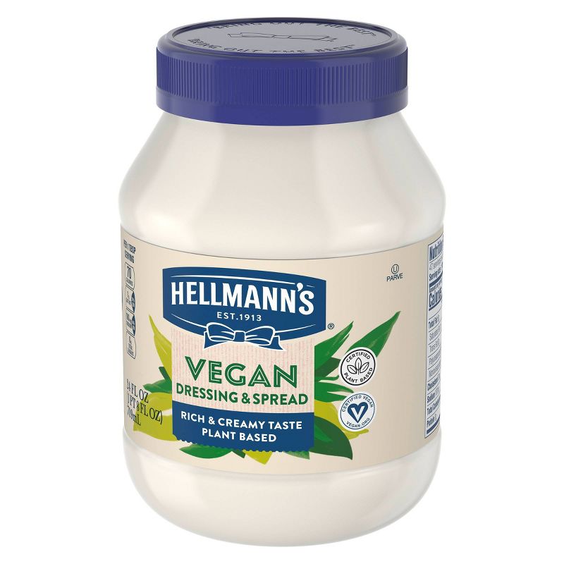 Hellmann's Vegan Dressing and Sandwich Spread Carefully Crafted - 24oz
