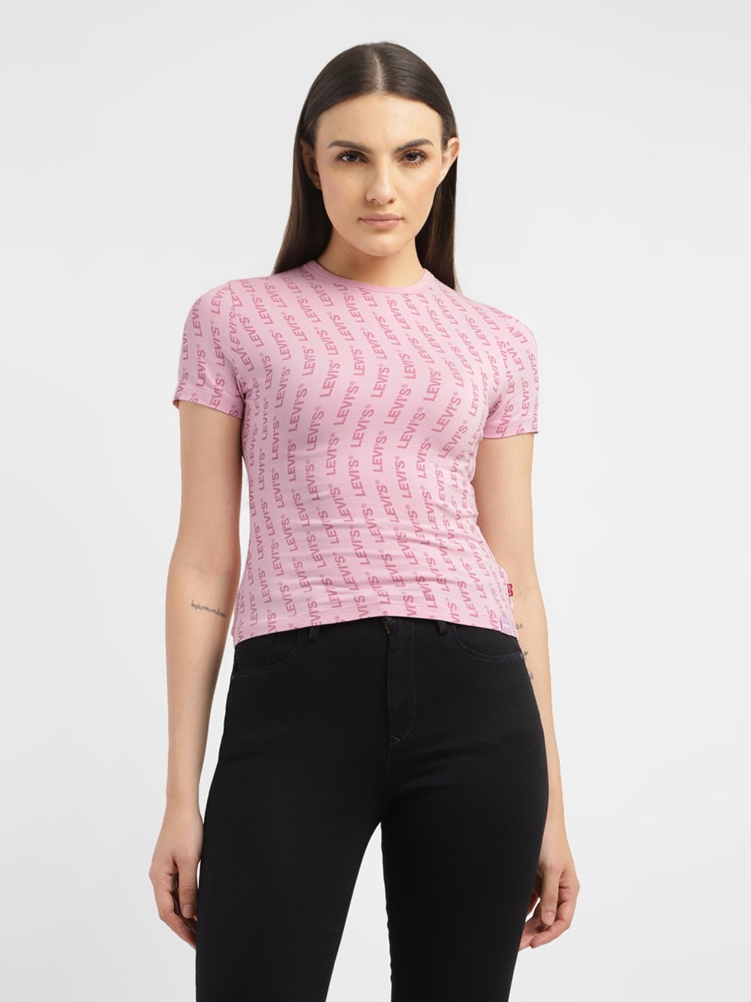 Levi's Pink Printed Top