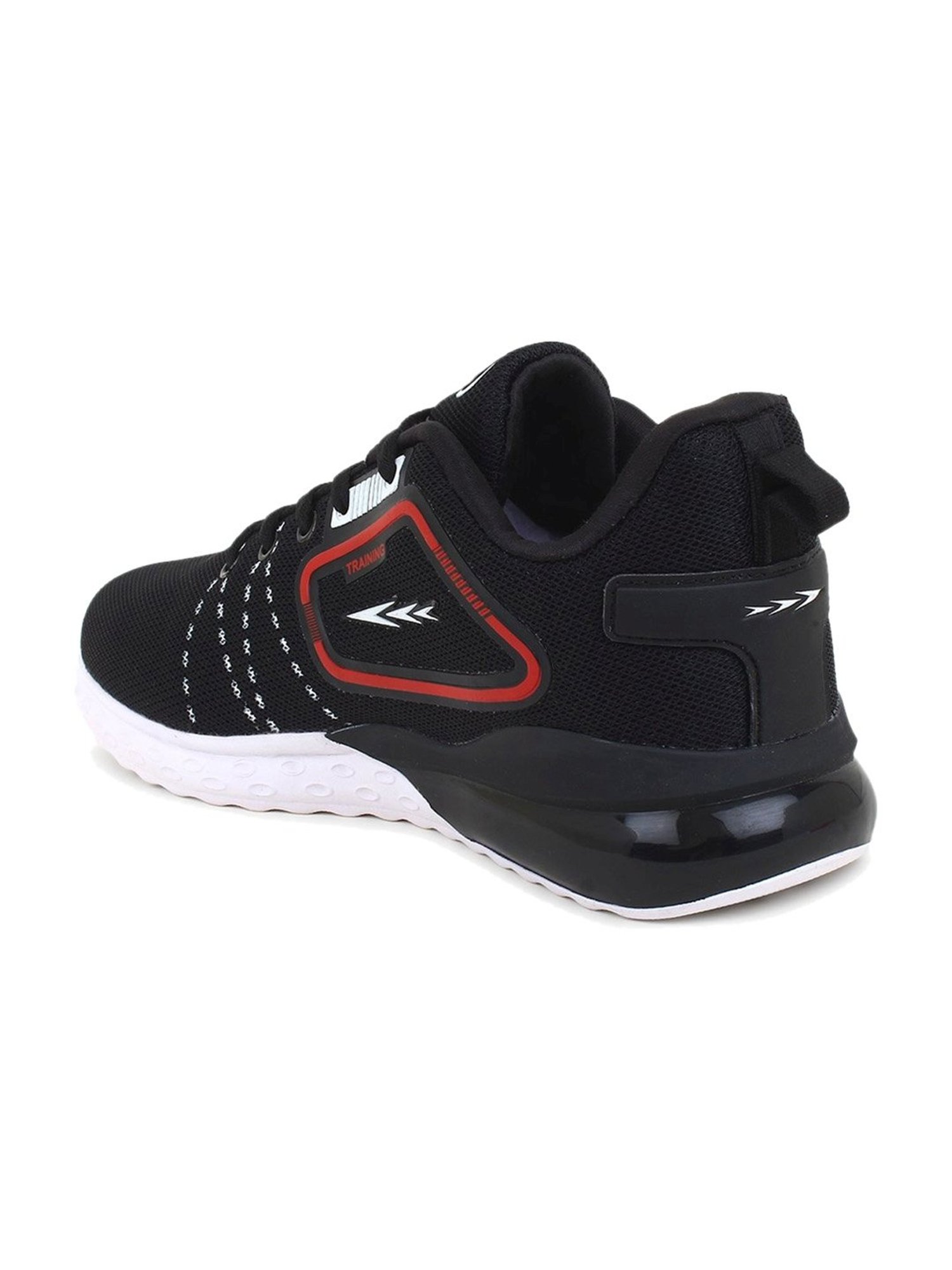 Columbus Men's Jet Black Running Shoes