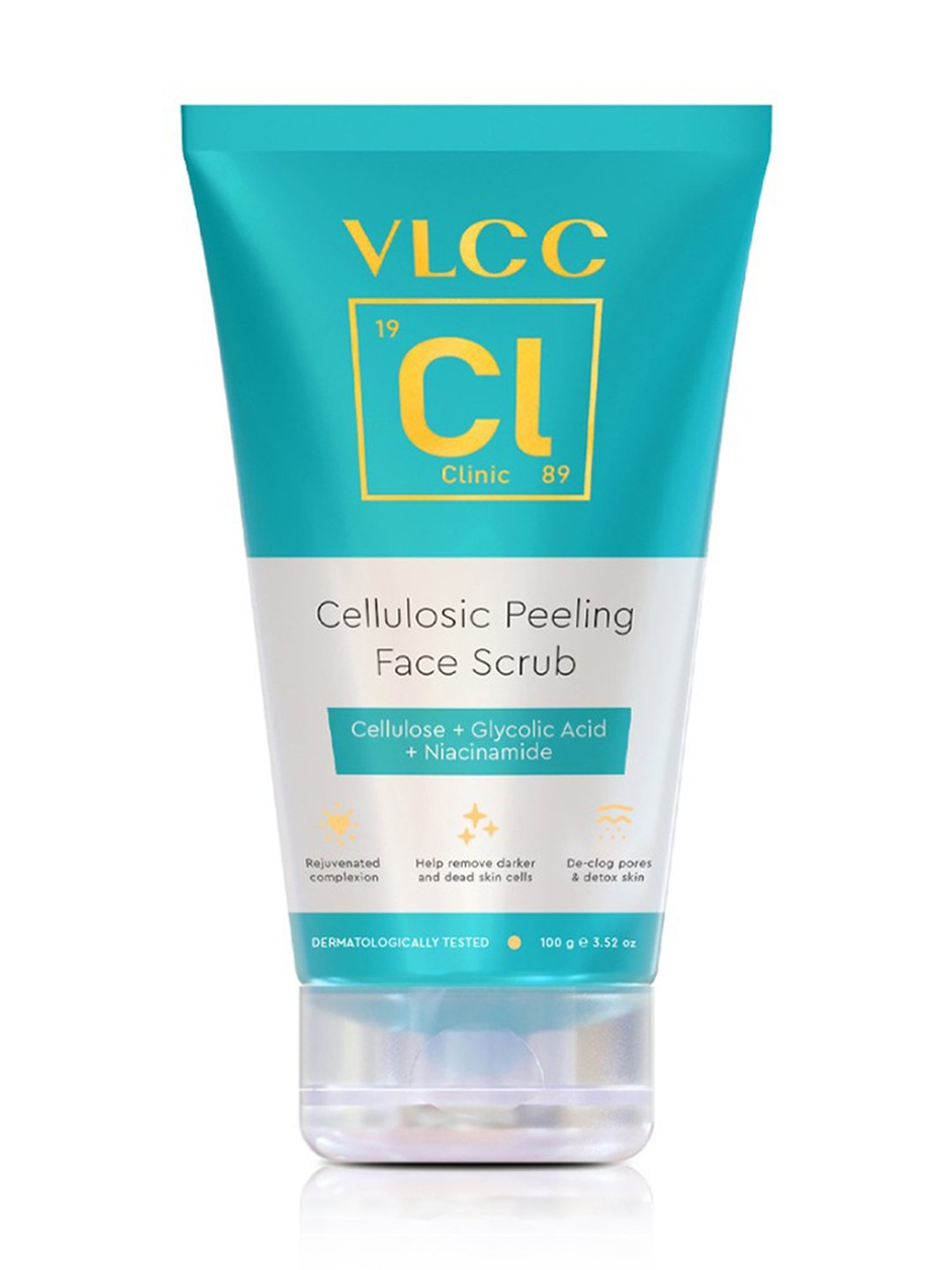 VLCC Clinic Cellulosic Peeling Face Scrub - 100 gm