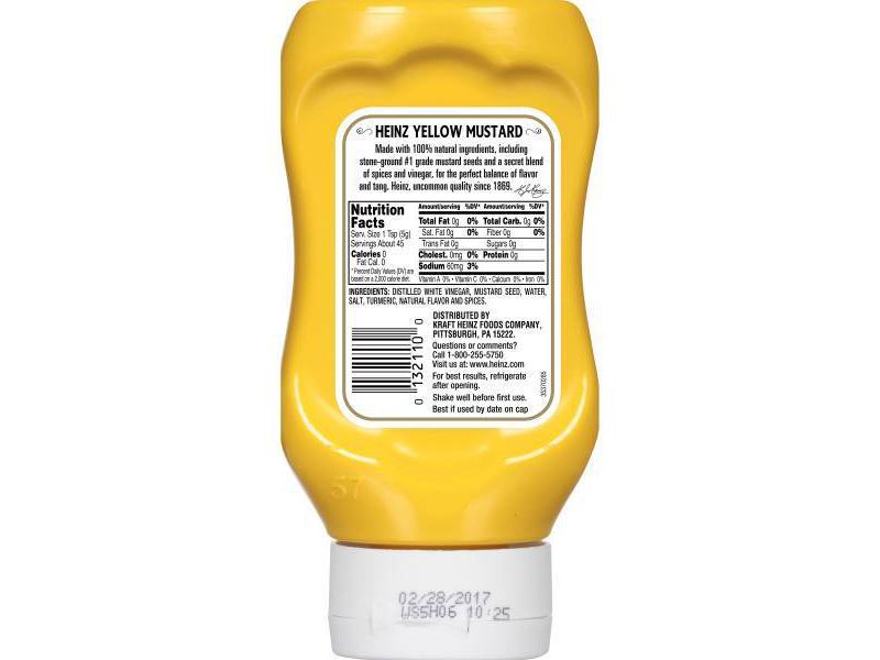 Heinz Yellow Mustard - 8oz