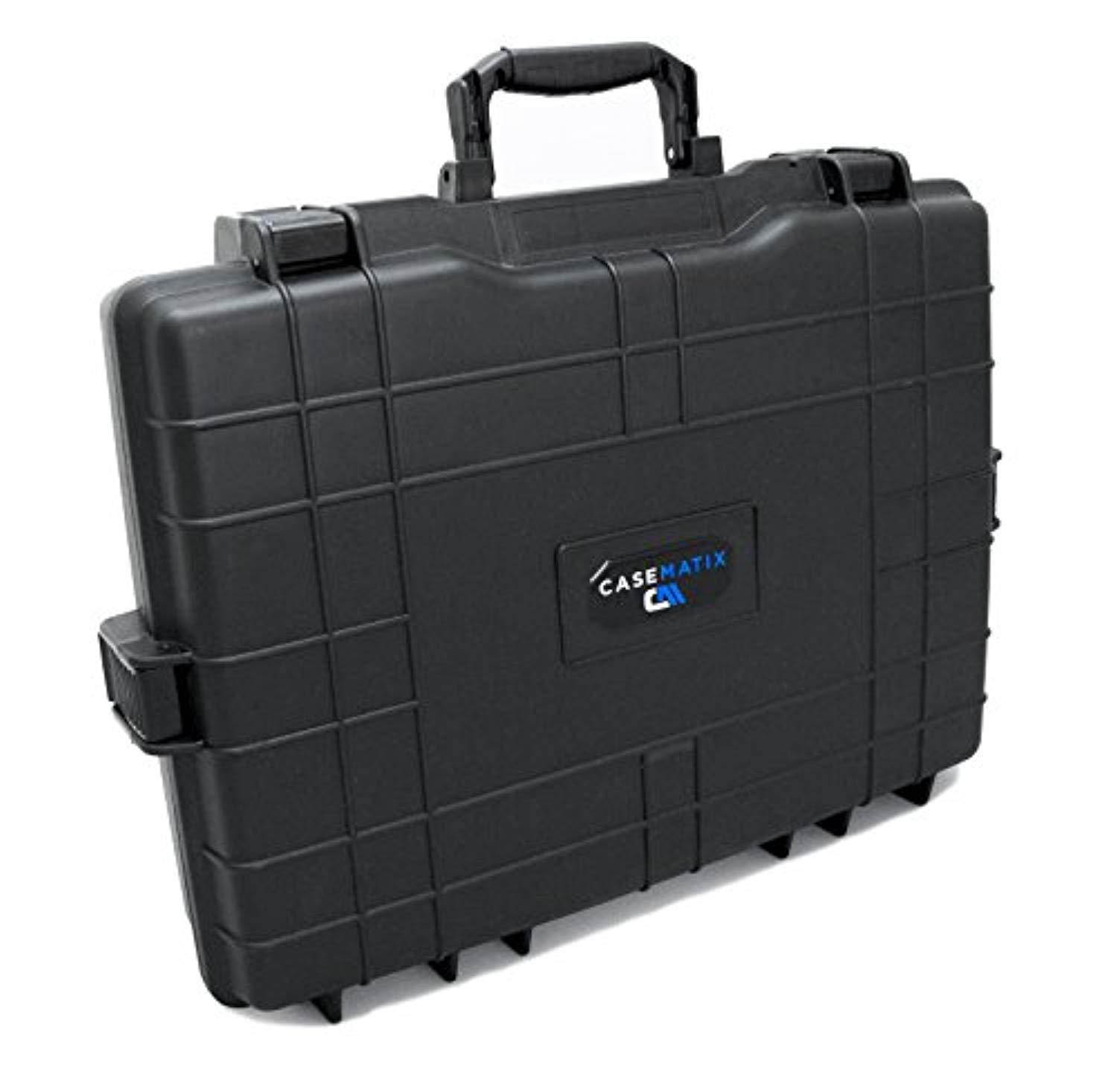 casematix elite gaming laptop case ultimate protection for traveling with 15.6"  17.2" gaming computers and accessories for alienware , asus , razer , lenovo , msi , acer , hp , keyboards , mice