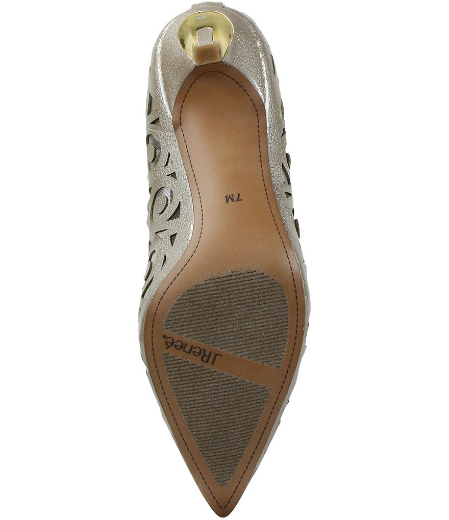 J. Renee Jameena Patent Laser Cut Pumps