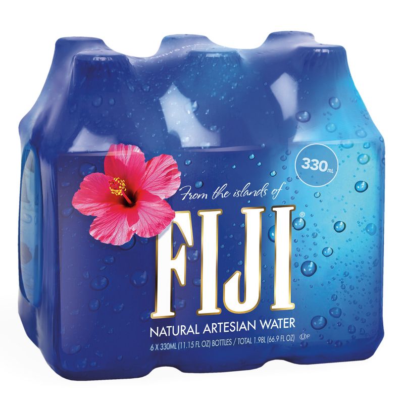 FIJI Natural Artesian Water - 6pk/11.15 fl oz Bottles