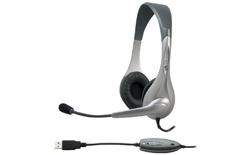 Cyber Acoustics AC-850 USB Headset - Over-the-head
