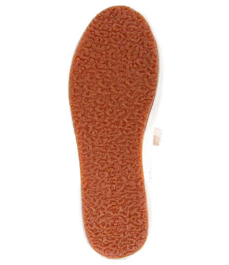 Superga x LoveShackFancy 2750 Flowers Fringed Distressed Sole Sneakers