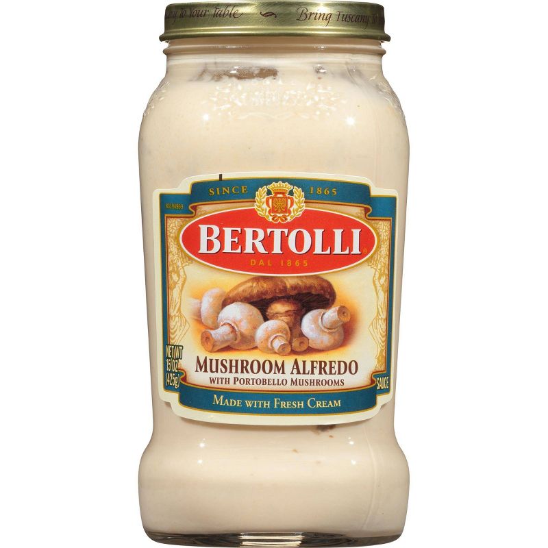 Bertolli Mushroom Alfredo Pasta Sauce - 15oz