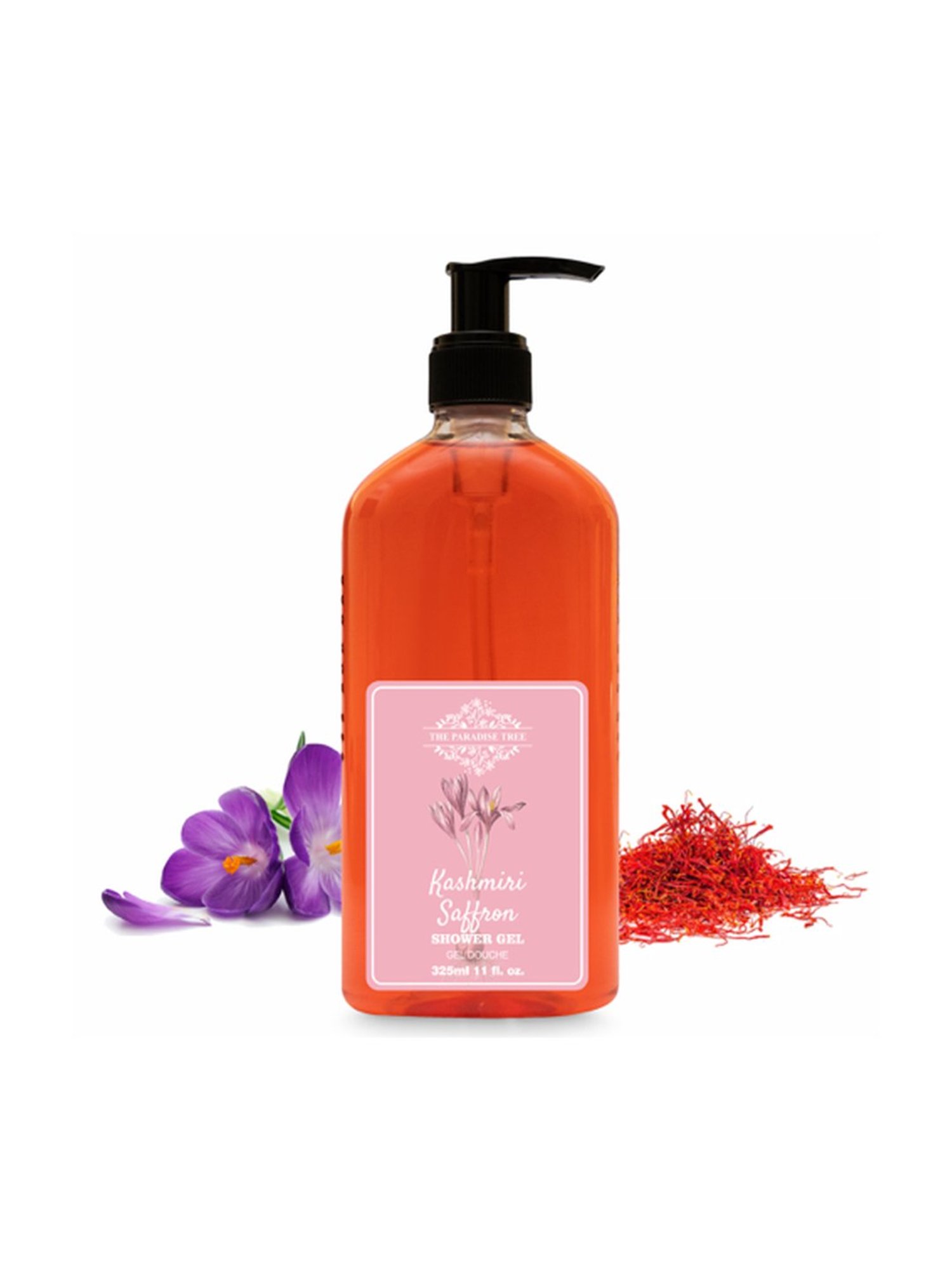 The Paradise Tree Kashmiri Saffron Shower Gel - 325 ml
