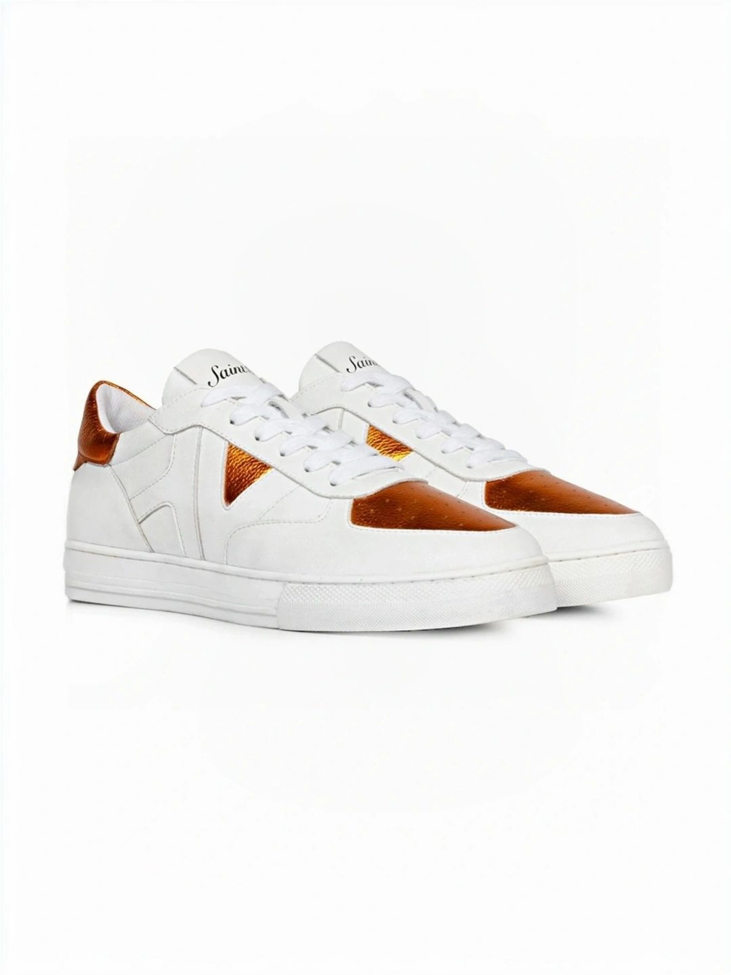 Saint G Men's Arlo Orange Casual Sneakers